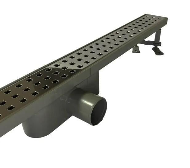 Душовий канал з решіткою MAXIFLOW Classic Line Квадрат 80 см (4012.0Y050K.080.1) - фото 2