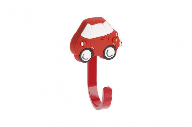 Крючок мебельный детский GTV CAR Красный (WM-CAR-CZ)