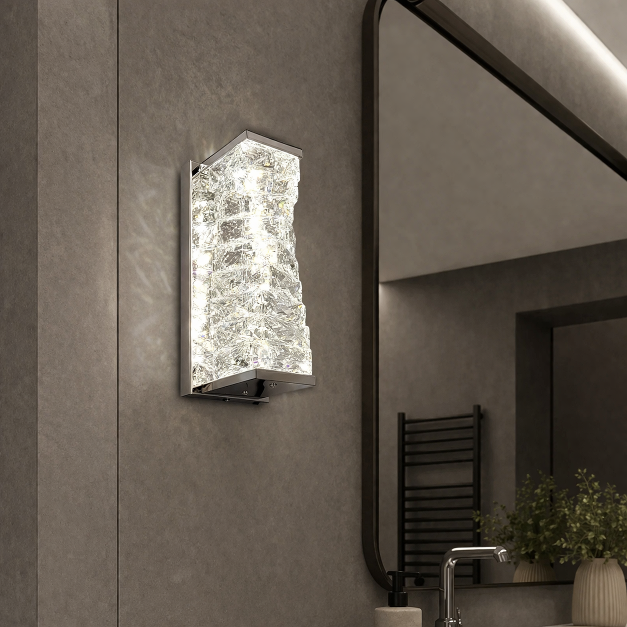 Настенный светильник Facet Shine LED 3 режима 19W (20489/110*290СН)