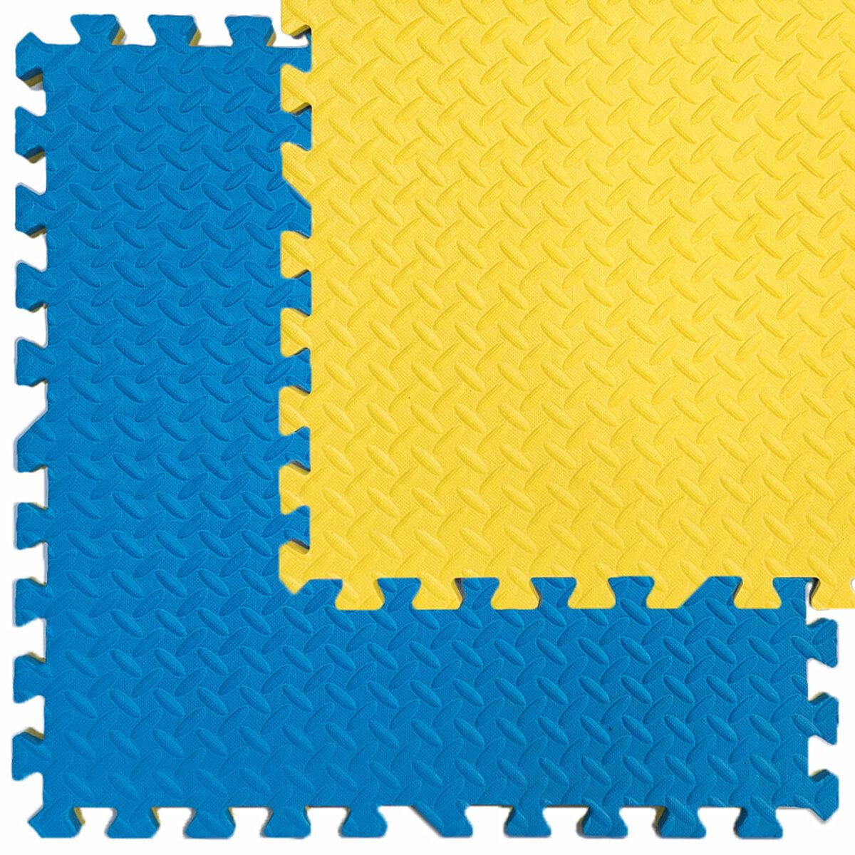 Підлогове двостороннє покриття YELLOW та BLUE 60*60cm*2cm (D) SW-00001845 - фото 7