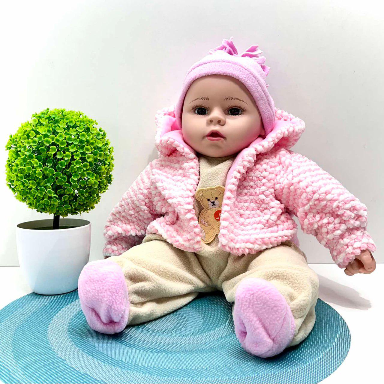 Кукла-пупс мягконабивная Игривый малыш Вид 1 со звуковыми эффектами (GD 0004 I UA)