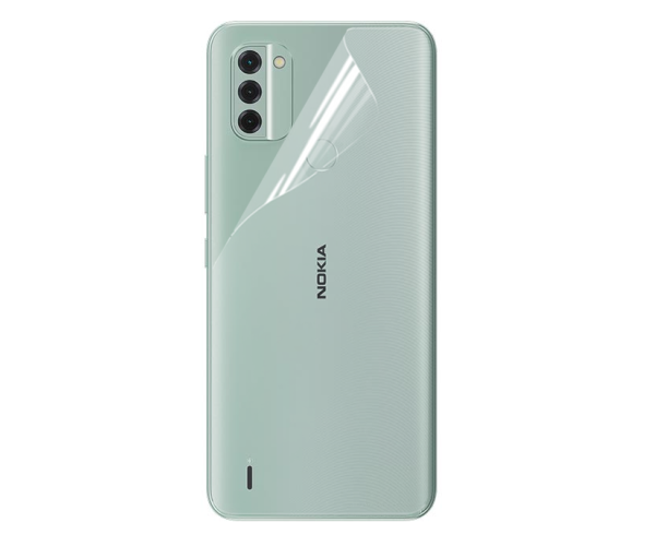 Пленка противоударная гидрогелевая Hydrogel Film для Nokia C31 на заднюю панель Transparent