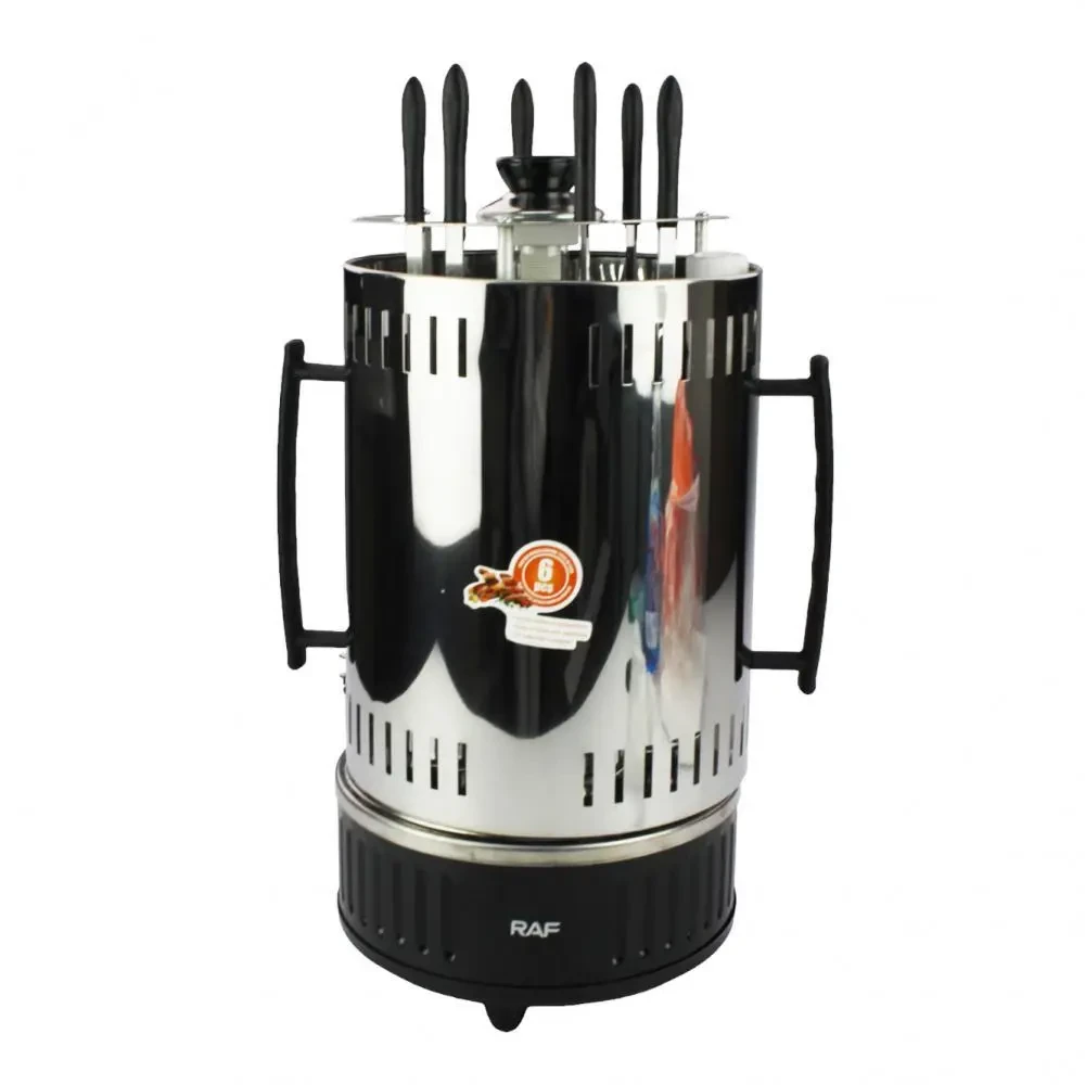 Електрошашличниця RAF R.8612 вертикальна на 6 шампурів 1000 Вт (2762022167)