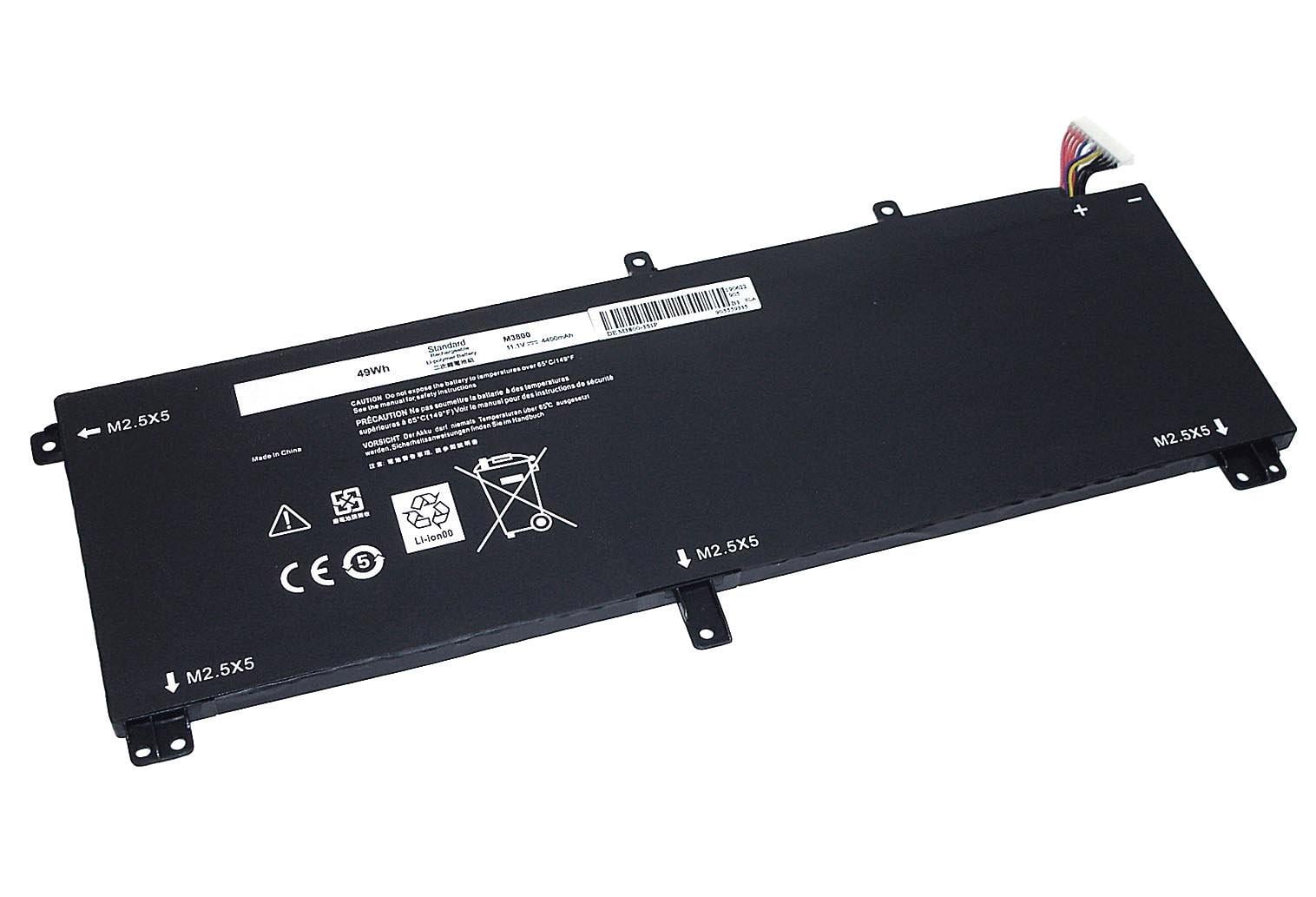 Акумулятор для ноутбука Dell 0H76MY Precision M3800 11,1 V 4400 mAh OEM Black (064921)