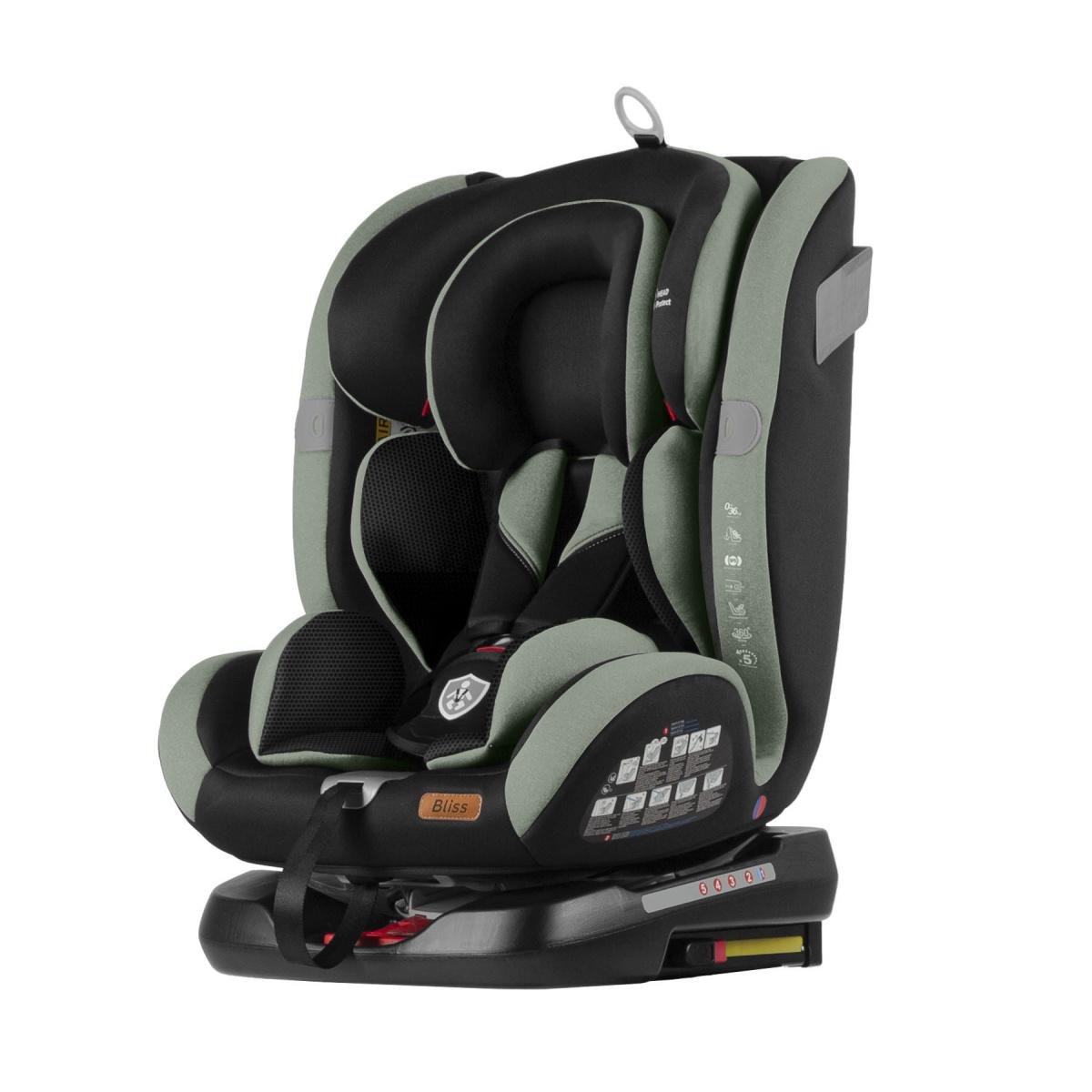 Автокресло детское TILLY Bliss T-535 0+1+2+3 ISOFIX Olive (28538739)