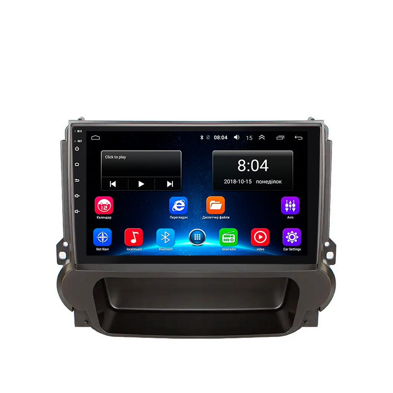 Магнітола штатна Lesko 9" для Chevrolet Malibu VIII Restyling 2013-2016 2/32Gb Wi-Fi GPS Base