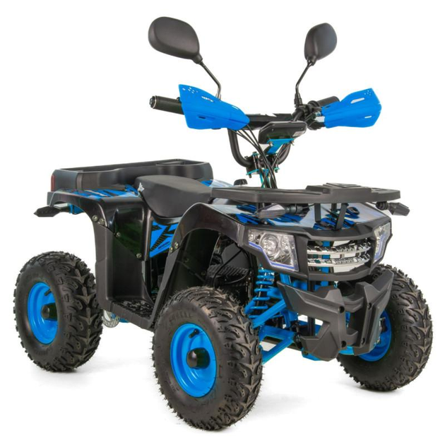 Квадроцикл дитячий електричний Asix E-M14 1200W Синій (27864991)
