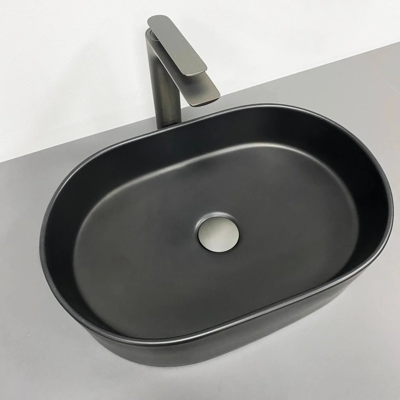 Умывальник накладной VBI Verona 60 Black Matt (2808389691)