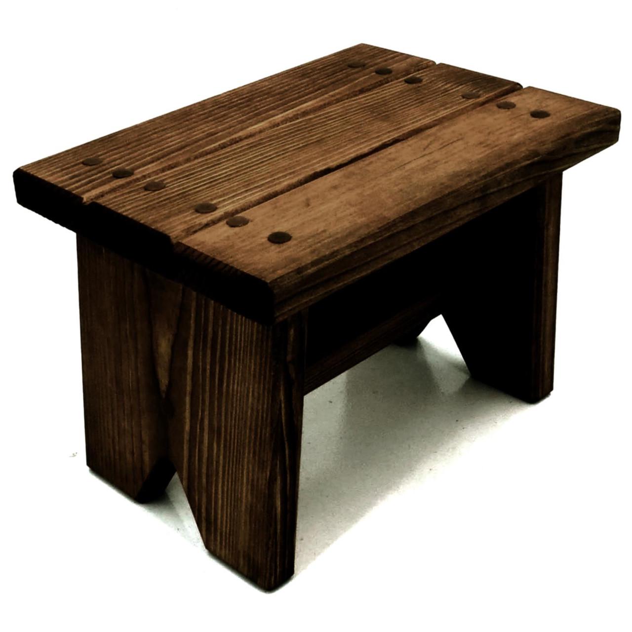 Стульчик из дерева Стрый Капучино (ТАБ-001909)