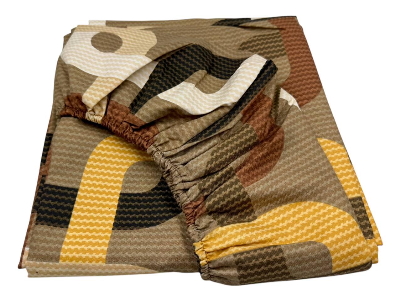 Простынь на резинке Геометрия из полисатина 180х200 см (SP-1904g/x180) - фото 8 Простынь на резинке Геометрия из полисатина 180х200 см (SP-1904g/x180) - фото 8