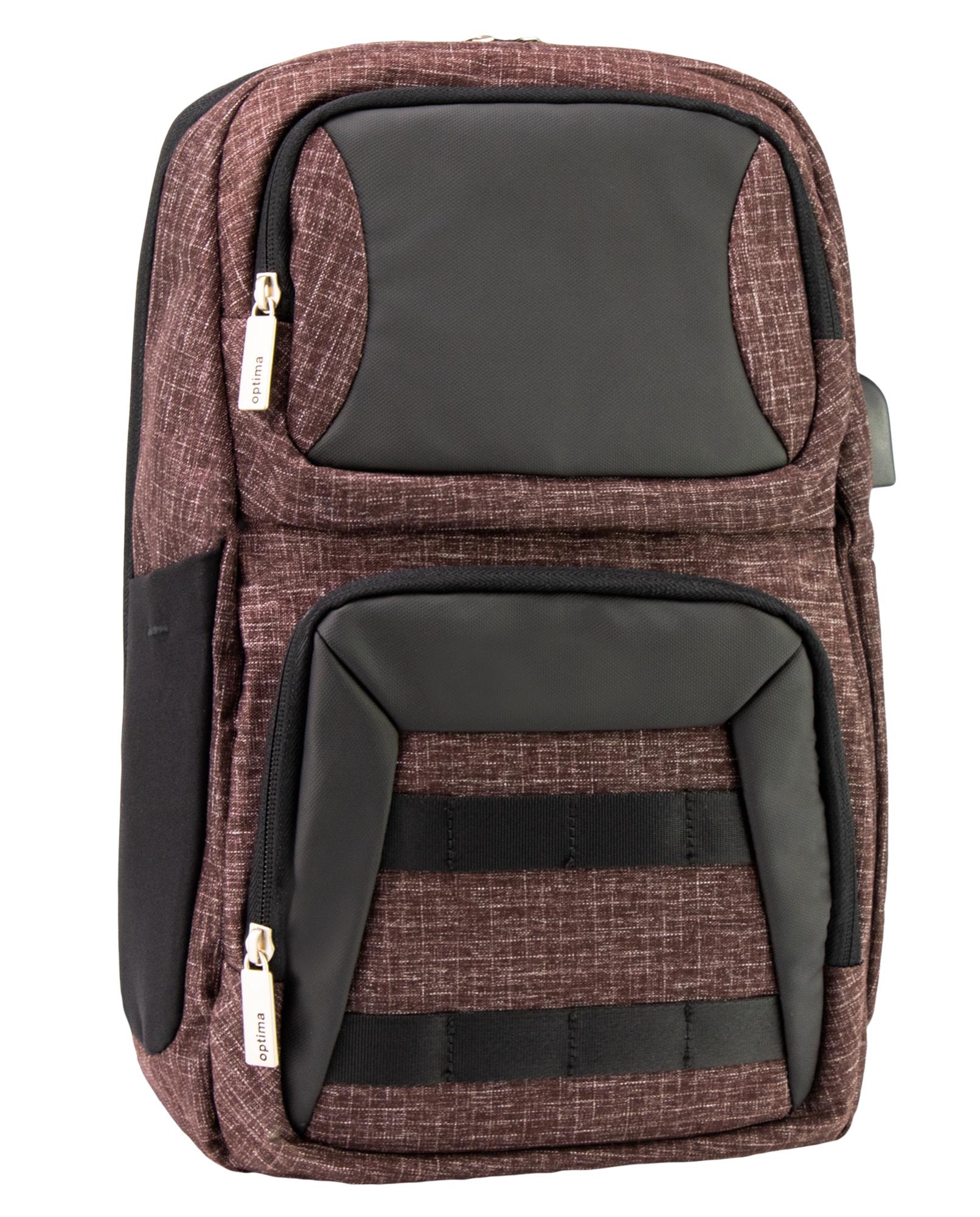 Рюкзак на плече Optima 6-15 л Коричневий (O96918-03) Рюкзак на плече Optima 6-15 л Коричневий (O96918-03)