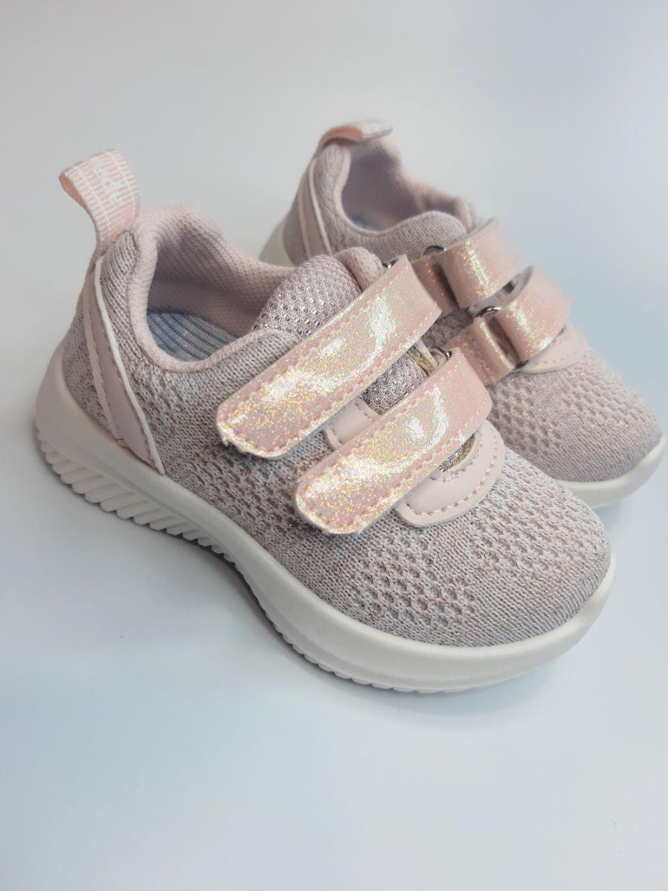 Кроссовки для девочки Apawwa р. 23 14,2 см Розовый (2404 Pink) - фото 2 Кроссовки для девочки Apawwa р. 23 14,2 см Розовый (2404 Pink) - фото 2