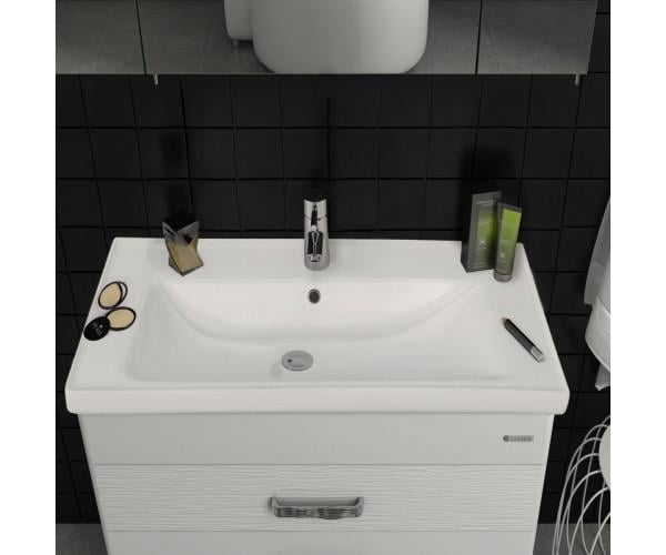 Тумба Sanwerk Сиерра с умывальником Сава 100 см Белый (MV0000914) - фото 5 Тумба Sanwerk Сиерра с умывальником Сава 100 см Белый (MV0000914) - фото 5