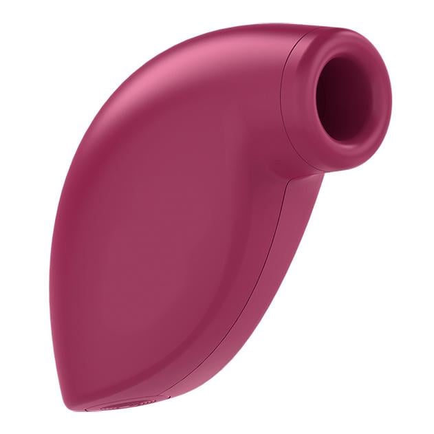 Стимулятор вакуумный клиторальный одноразовый Satisfyer One Night Stand Бордовый (34440)
