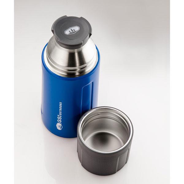 Термос GSI Outdoors Glacier Stainless 0,5 л Vacuum Bottle Синий (93575) - фото 7