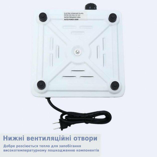 Электрическая плита Hot Plate JX-1010A 1000 W дисковая одноконфорочная - фото 8