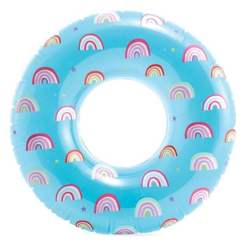 Надувной круг детский Intex Радуга 81 см (59259-2)