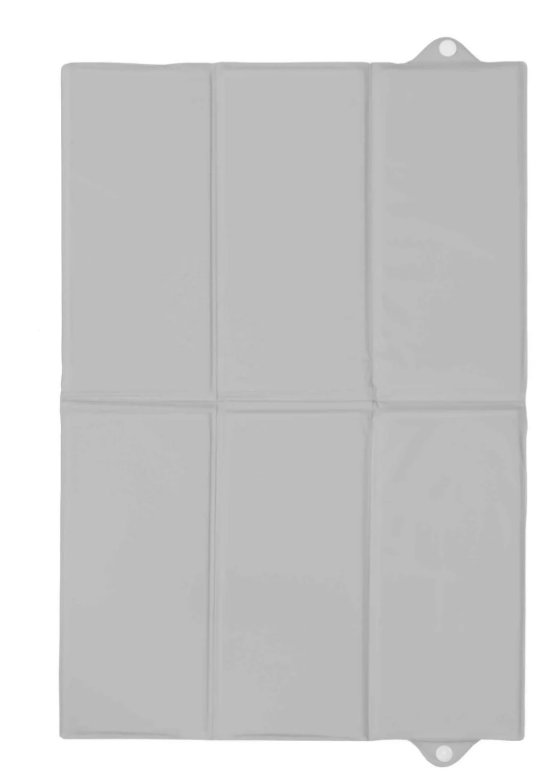 Матрац сповиваючий Cebababy Watercolor Word 40x60 см Сірий