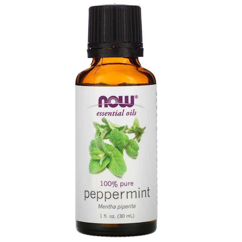 Ефірна олія перцевої м'яти Now Foods Essential Oils Peppermint чиста 30 мл (925944471)