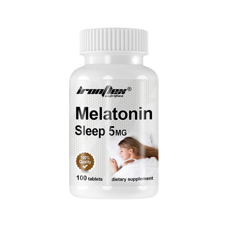 Мелатонин IronFlex Melatonin Sleep 5 mg 100 tabs