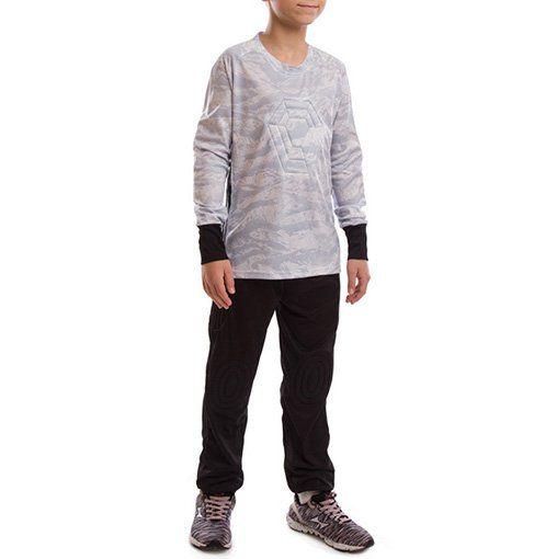 Футбольная форма вратаря CO-7002B детская р. 28 Светло-серый (57429257)