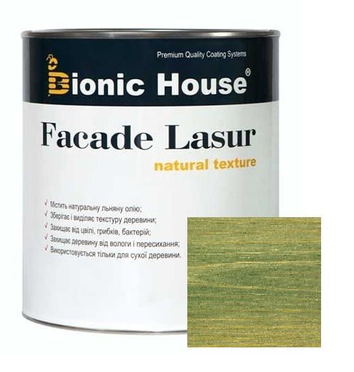 Краска фасадная для дерева Facade Lasur 2,8 л Изумруд (18271482) - фото 1 Краска фасадная для дерева Facade Lasur 2,8 л Изумруд (18271482) - фото 1