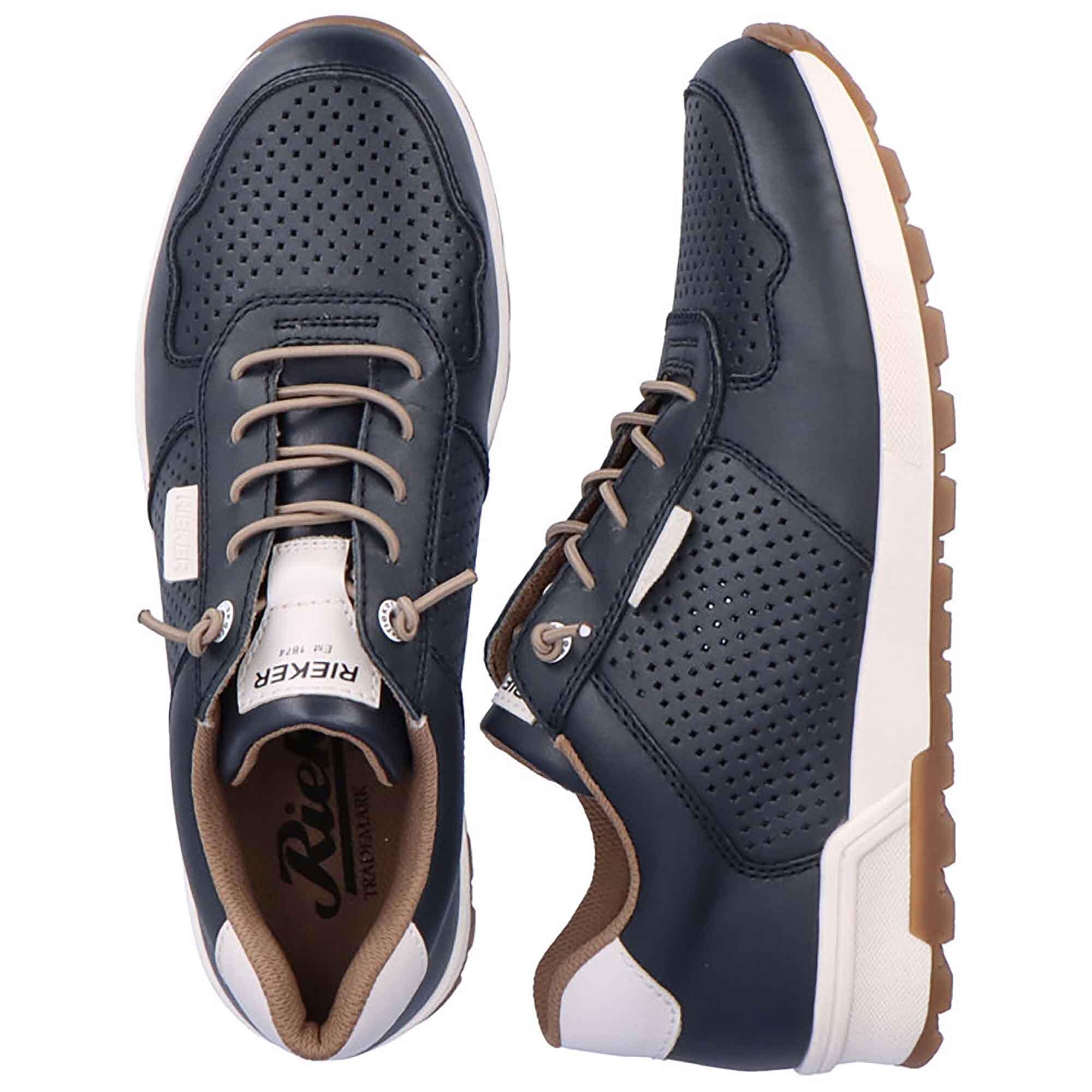 Кроссовки мужские весенние Rieker р. 44 Темно-синий (89218-44) - фото 2 Кроссовки мужские весенние Rieker р. 44 Темно-синий (89218-44) - фото 2