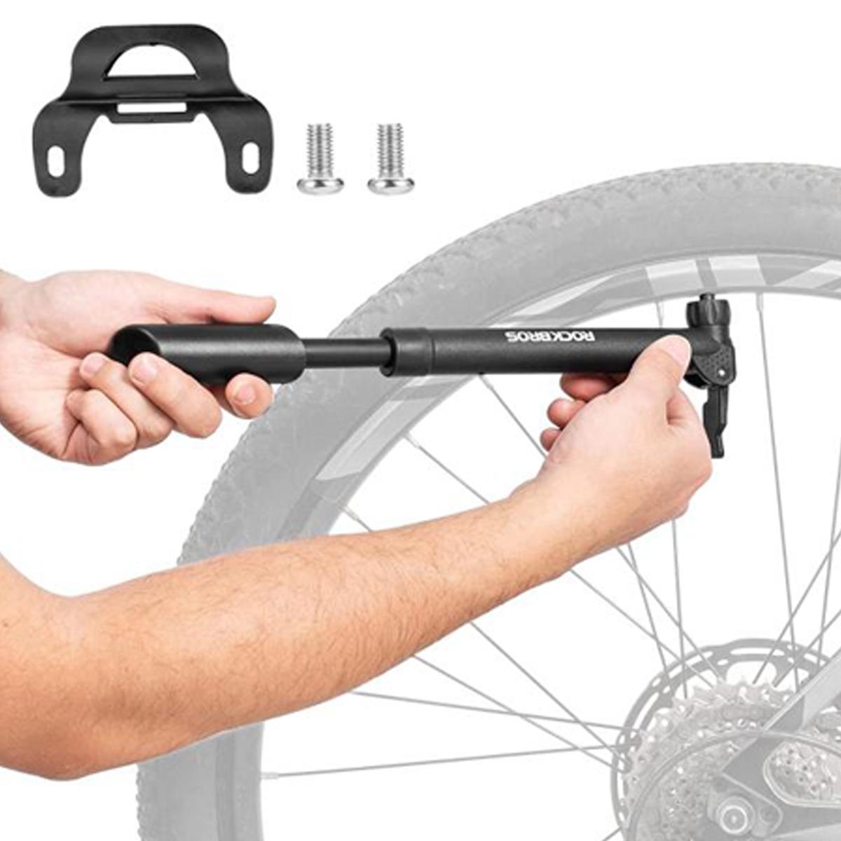 Насос велосипедний ROCKBROS BG-1046 80 psi/5,5 бар (RB-BG-1046-4811) - фото 6 Насос велосипедний ROCKBROS BG-1046 80 psi/5,5 бар (RB-BG-1046-4811) - фото 6