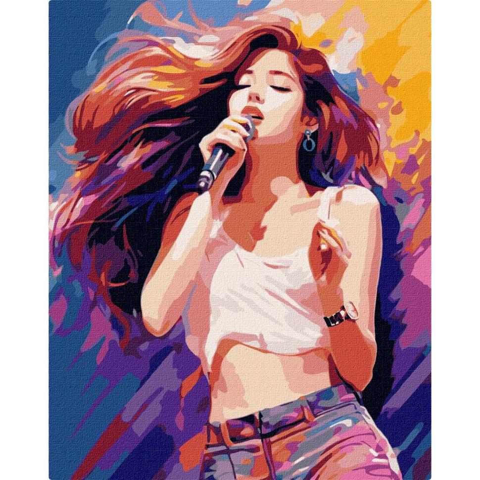 Картина за номерами Ideyka Чарівний голос KHO8377 40x50 см (RLT37099)