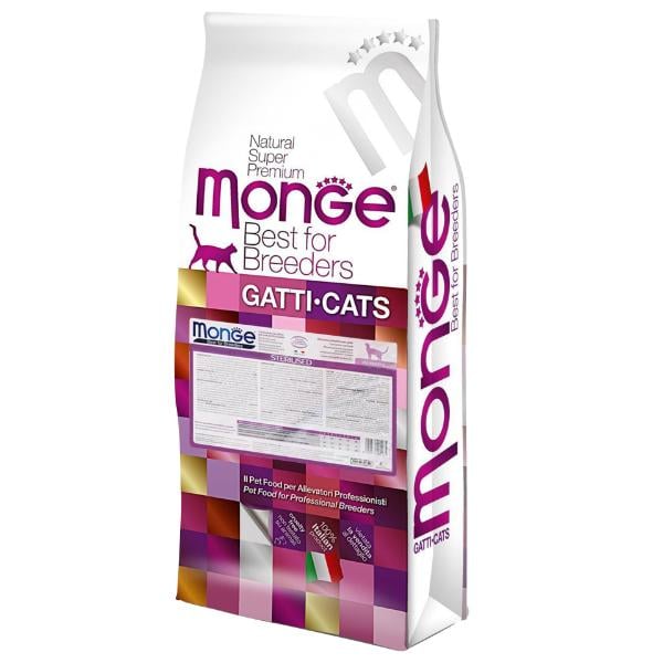 Корм для кошек сухой Monge Cat Sterilised 10 кг (000025734)