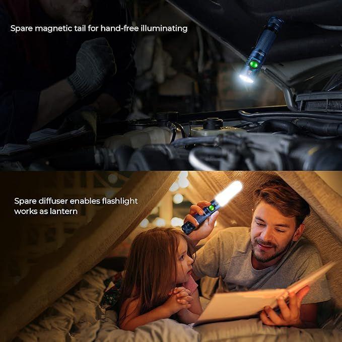 Фонарь Sofirn SC31 Pro авиационный алюминий с аккумулятором 3000 мАч 2000 Лм Type-C Blue (2432665325) - фото 4 Фонарь Sofirn SC31 Pro авиационный алюминий с аккумулятором 3000 мАч 2000 Лм Type-C Blue (2432665325) - фото 4