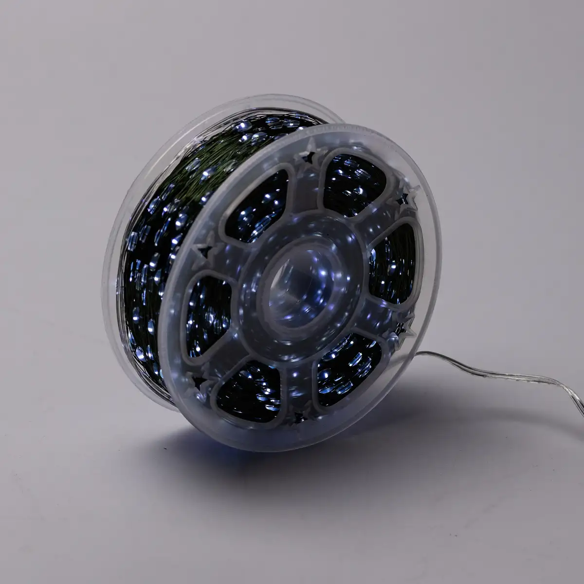 Гірлянда нитка GarlandoPro 2000L200MGW Роса 2000 LED 200 м з пультом від мережі Білий (118-107-2000L200MGW) - фото 2 Гірлянда нитка GarlandoPro 2000L200MGW Роса 2000 LED 200 м з пультом від мережі Білий (118-107-2000L200MGW) - фото 2