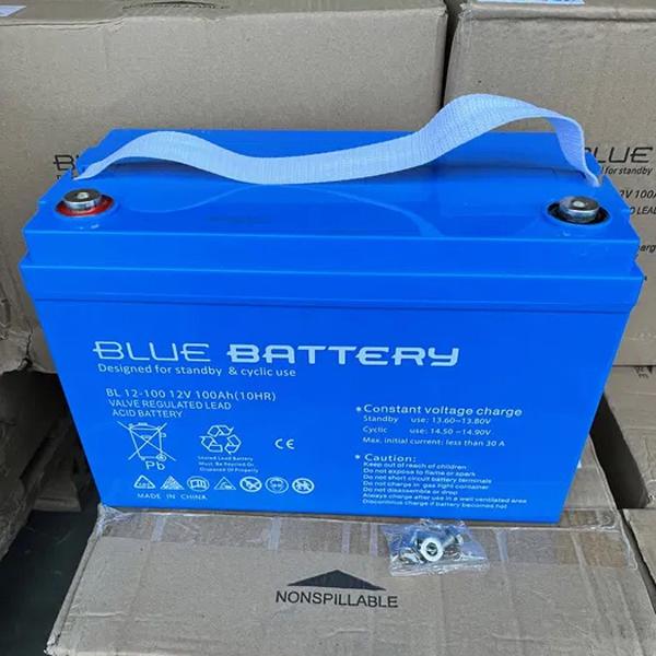 Аккумулятор тяговый Blue Battery BL 12-100 12V 100Ah (10HR) - фото 3