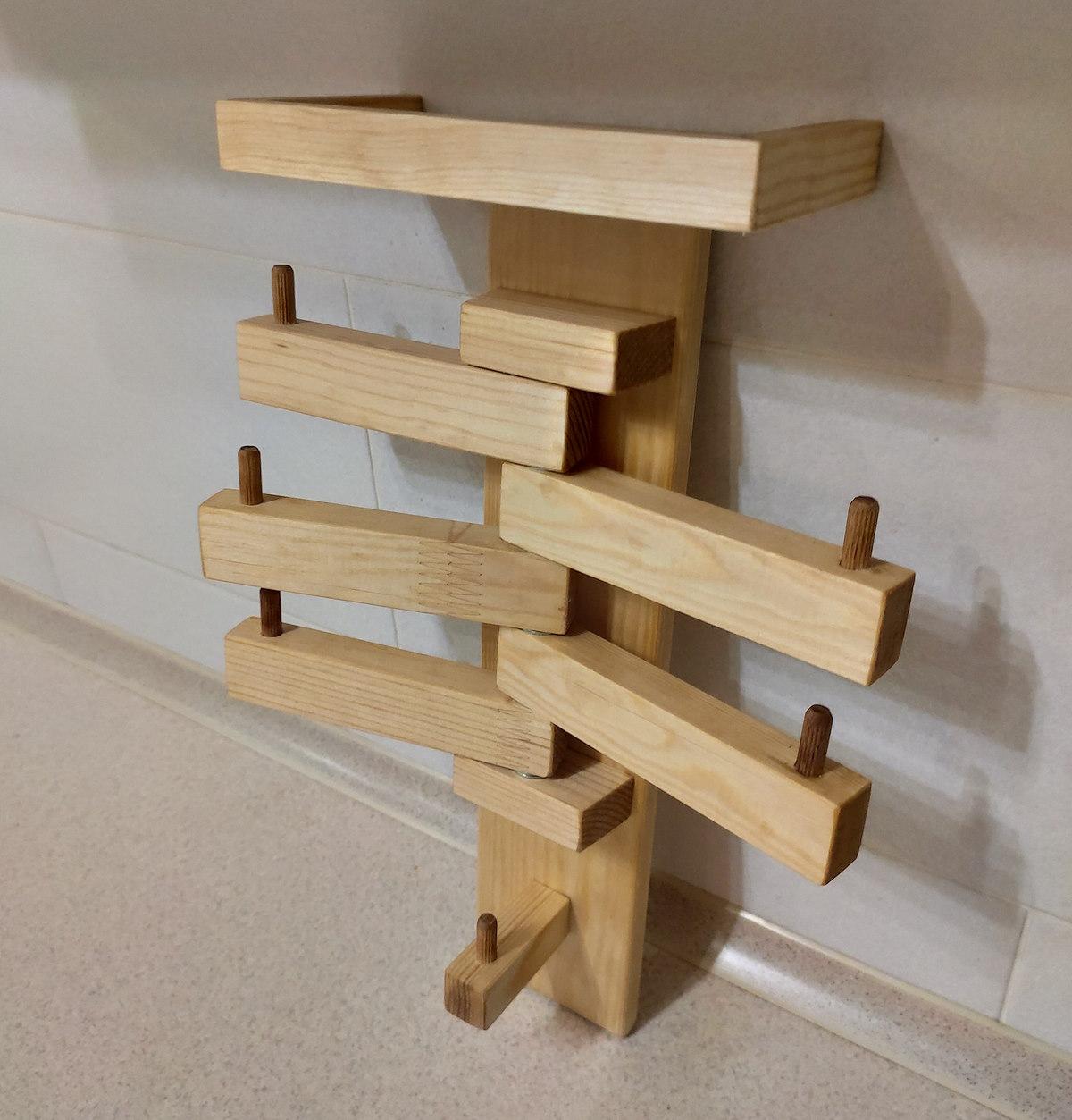 Вешалка для одежды настенная поворотная (2137638075) - фото 4 Вешалка для одежды настенная поворотная (2137638075) - фото 4