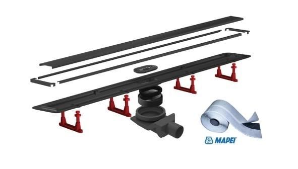 Дренажный канал душа Pestan Confluo Primo Compact Line 750 мм Черный - фото 12 Дренажный канал душа Pestan Confluo Primo Compact Line 750 мм Черный - фото 12