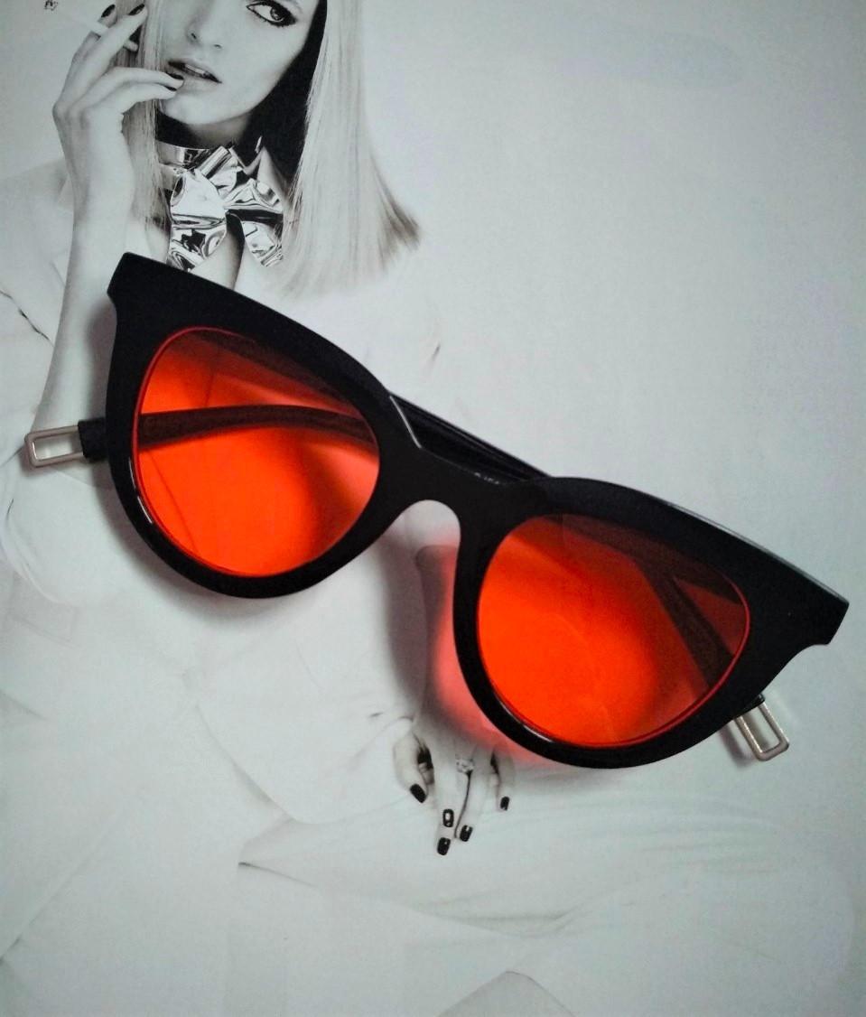 Окуляри сонцезахисні Котяче око Червоний - фото 4 Окуляри сонцезахисні Котяче око Червоний - фото 4