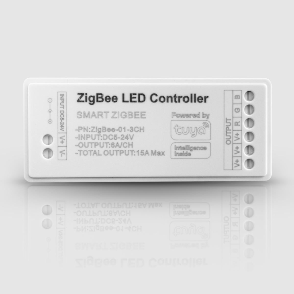 Контролер RGB LED Tuya ZigBee (WH00431) Контролер RGB LED Tuya ZigBee (WH00431)