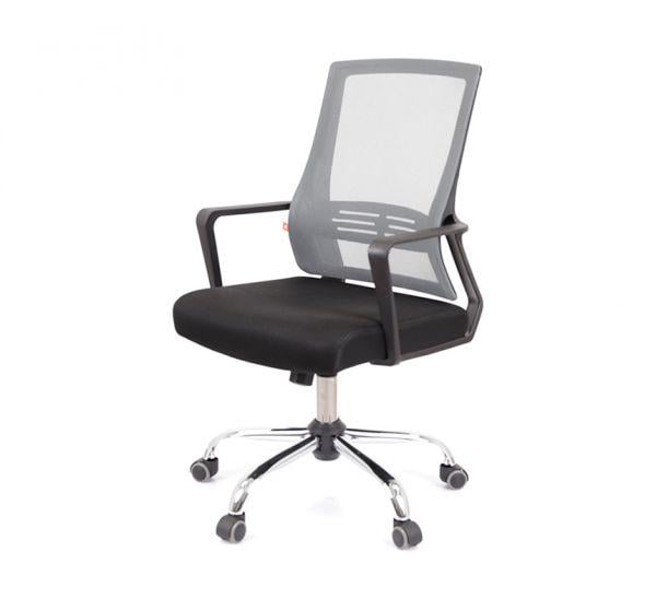 Кресло АКЛАС Асти KD TILT Серый/Черный (1611529)