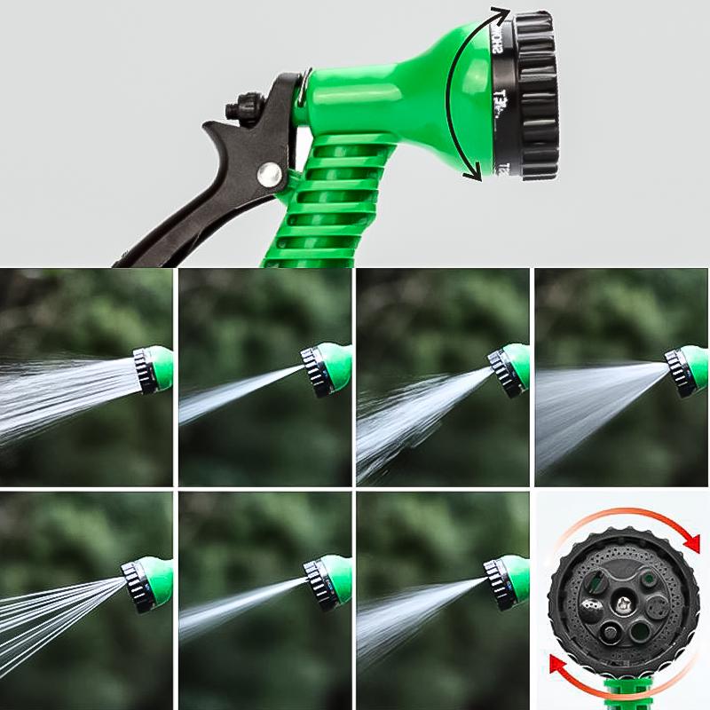 Набор BlueBird поливочный шланг 10 м на катушке пистолет с распылителем 7-ми режимный - фото 6 Набор BlueBird поливочный шланг 10 м на катушке пистолет с распылителем 7-ми режимный - фото 6