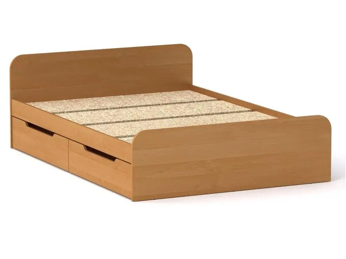Кровать Компанит Виола-160 Бук (533_komp_B_NM)