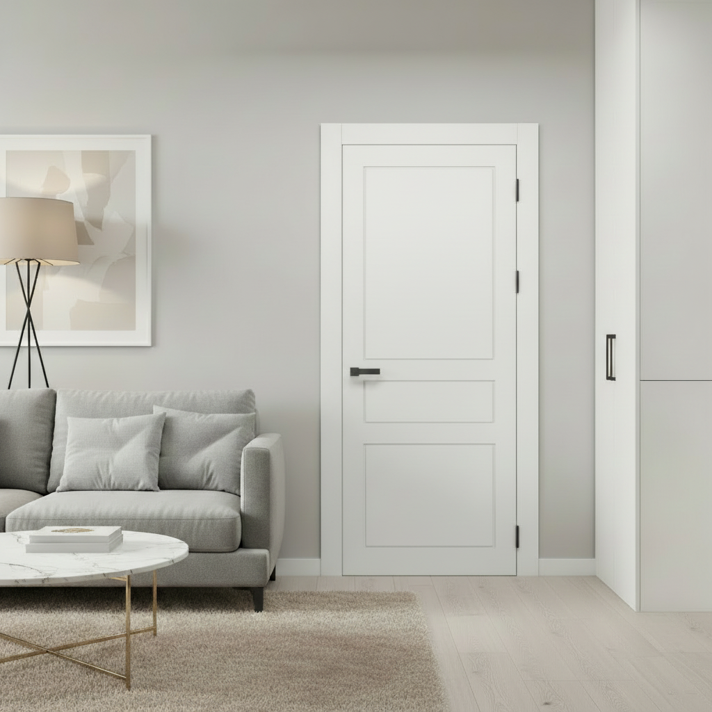 Двері міжкімнатні Wood Solutions фарбовані 2000х900х40 мм Білий
