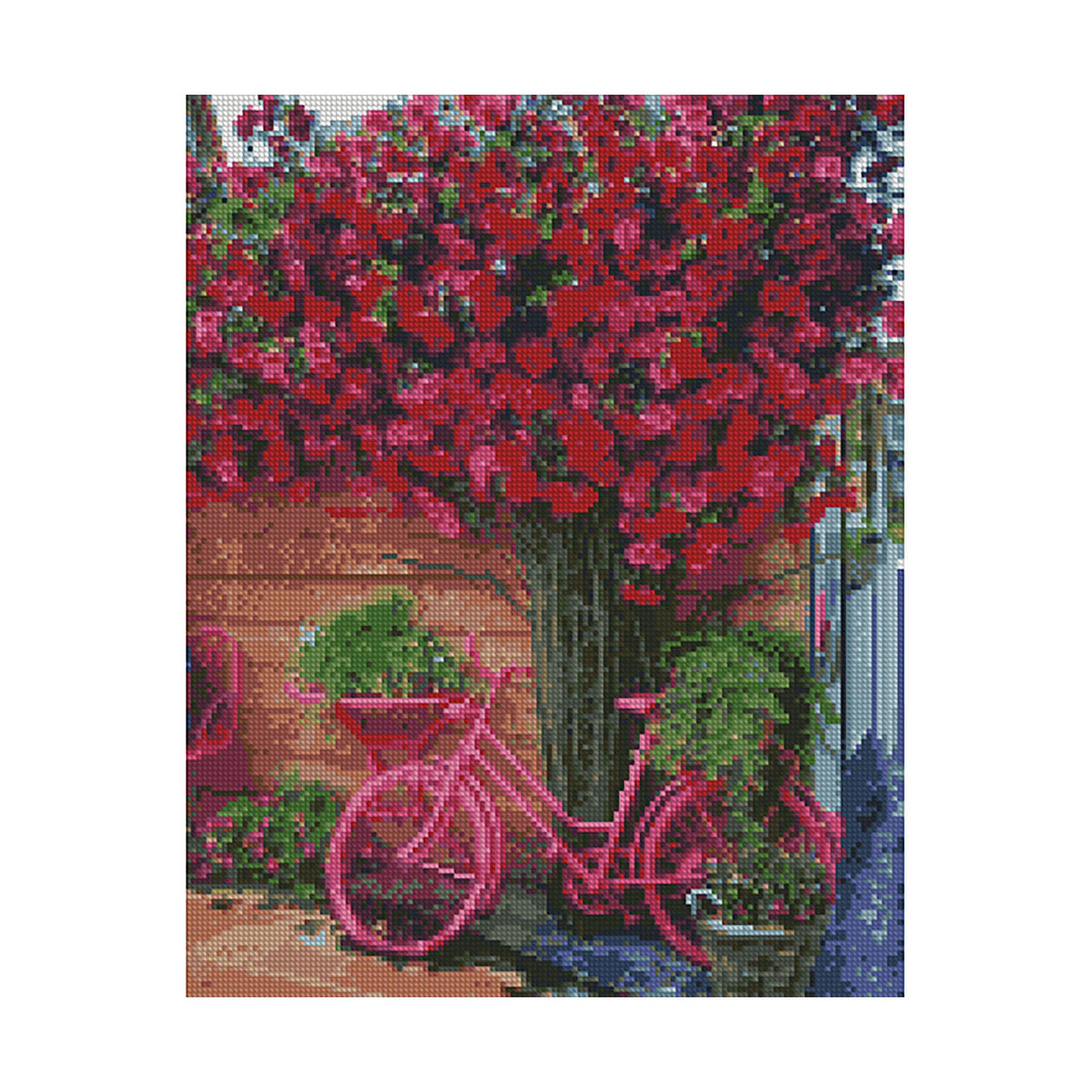 Алмазная мозаика Strateg Весенний день 40х50 см (Str-FA40809)