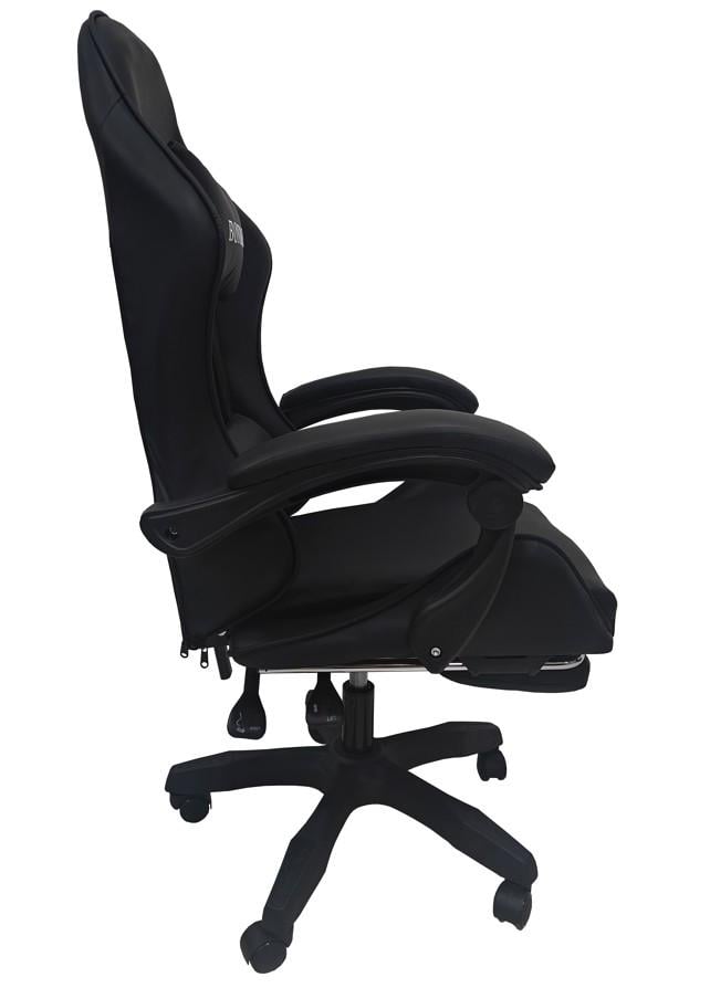 Крісло геймерське Bonro B-945 з підставкою для ніг Чорний (29528877) - фото 6