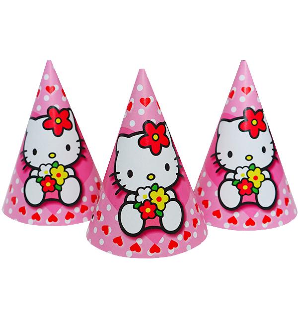Колпачки бумажные Kitty 15 см 5 шт. (513924)