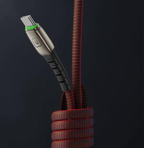 Кабель INIU 3.1 A Type-C зі світлодіодною індикацією - фото 2 Кабель INIU 3.1 A Type-C зі світлодіодною індикацією - фото 2