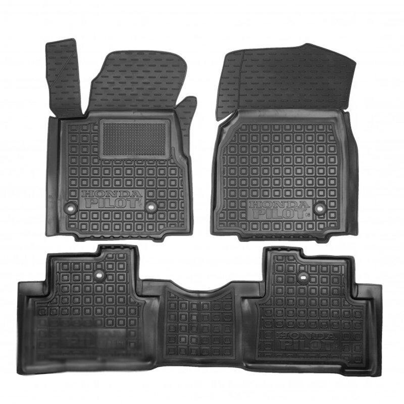 Коврики автомобильные AVTO-Gumm Honda Pilot II 08-15 Черный (12176) Коврики автомобильные AVTO-Gumm Honda Pilot II 08-15 Черный (12176)