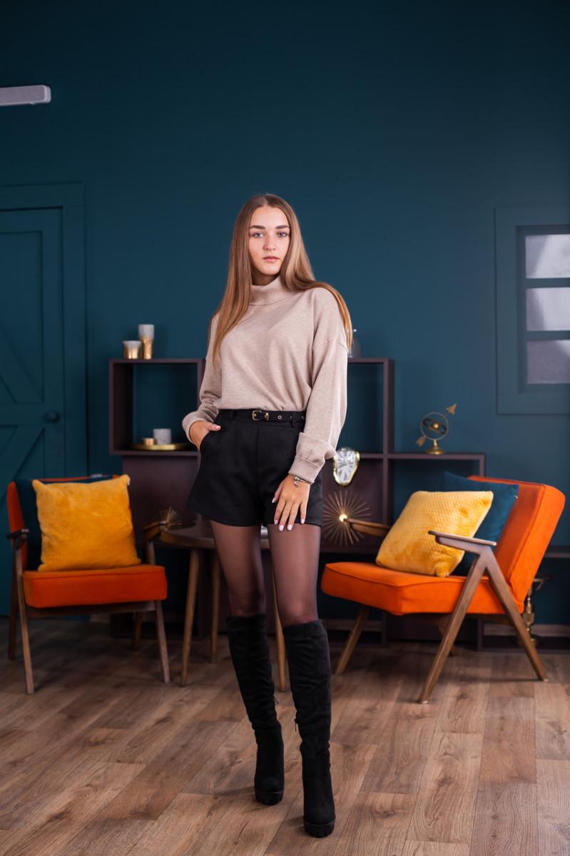 Ботфорты женские Fashion р. 39 25 см Черный (2258) - фото 9 Ботфорты женские Fashion р. 39 25 см Черный (2258) - фото 9