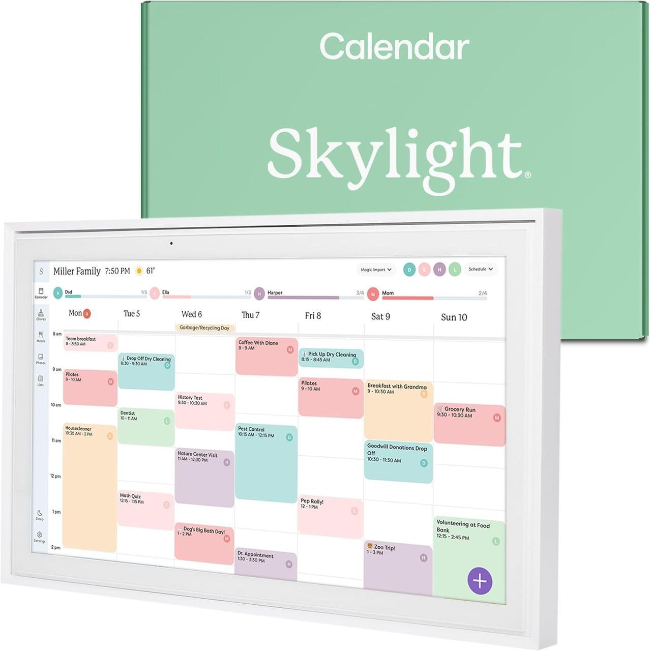 Планировщик Skylight Calendar 15" настенный