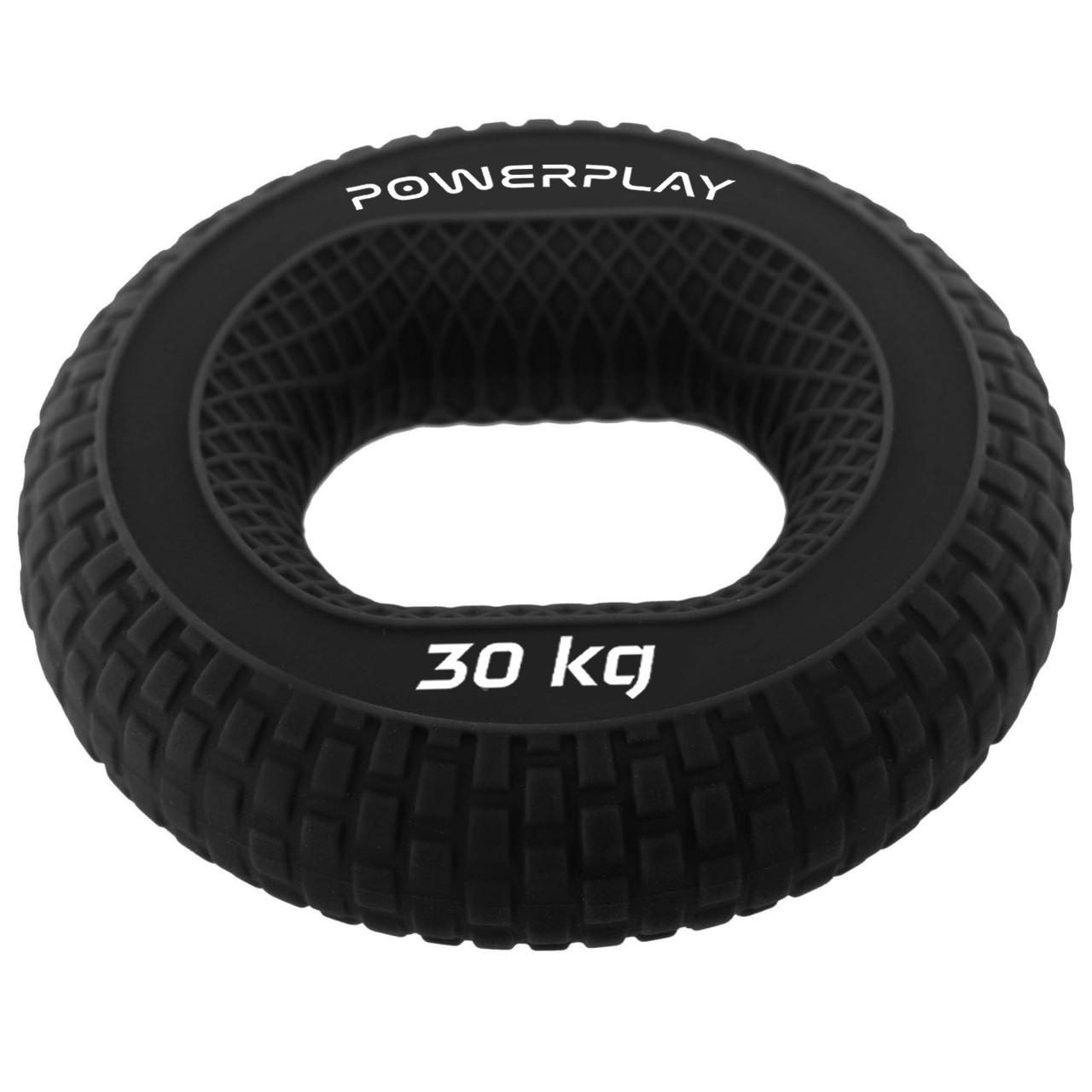 Эспандер кистевой силиконовый PowerPlay PP-4333 Hand Grip Hard 30 кг Черный (A-013271) - фото 2 Эспандер кистевой силиконовый PowerPlay PP-4333 Hand Grip Hard 30 кг Черный (A-013271) - фото 2