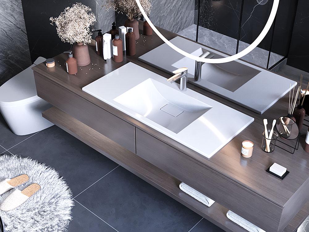 Умывальник накладной Luxor Veo Low 100